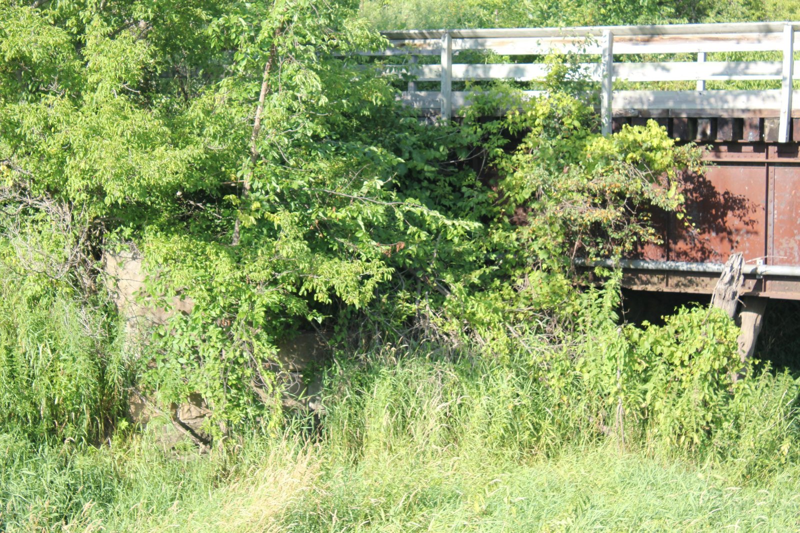 West abutment